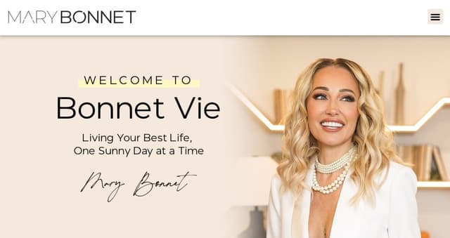 Mary Bonnet Website